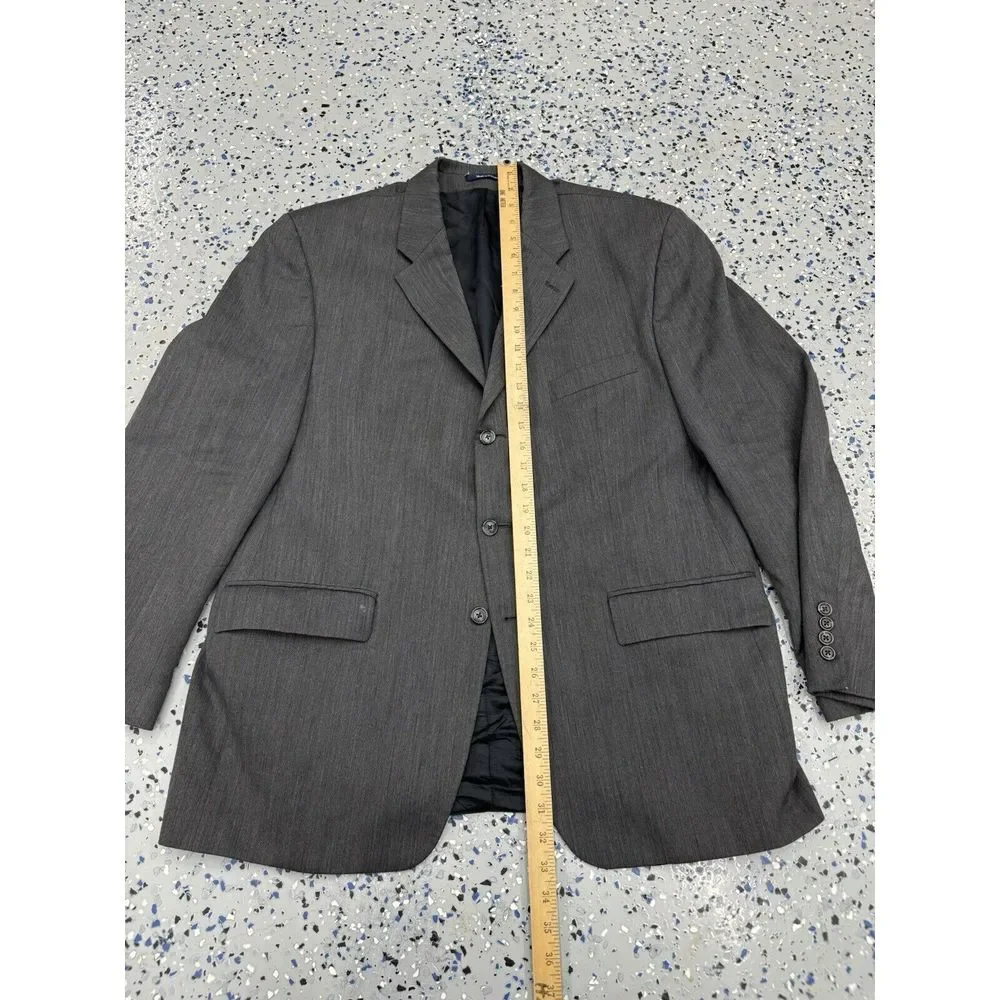 Men's Ralph Lauren Black Sport Coat Blazer XL‎ Wool Used